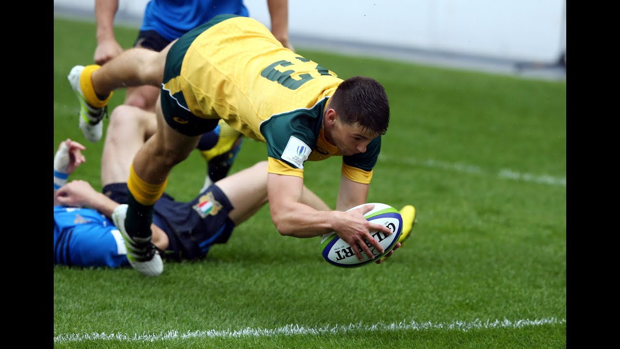 Australia U20s get bonus point win v Italy - Match Highlights