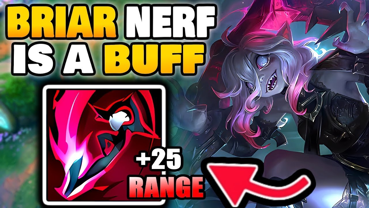 NEW Patch 14.8 Briar NERFS are actually A BUFF! | Briar Jungle  BUILD + RUNES and JUNGLE PATH S14