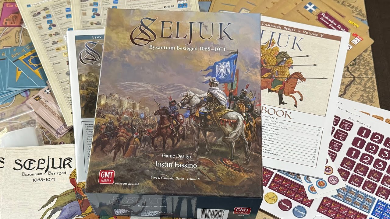 Сельджуки: Осада Византии, 1068–1071 (GMT) — Распаковка + Обзор серии «Ополчение и кампания»