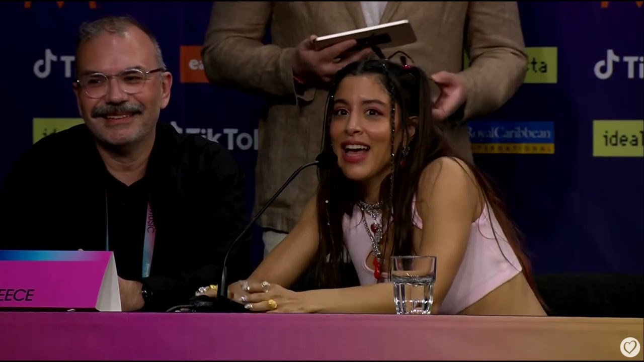 Press Conference Greece | Marina Satti &ndash; ZARI (Semi Final 2 #Eurovision2024 )