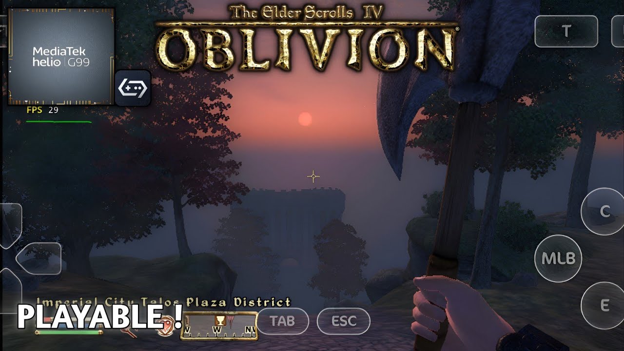 The Elder Scrolls IV: Oblivion | Gamehub - Mediatek Helio G99 + Settings #2  