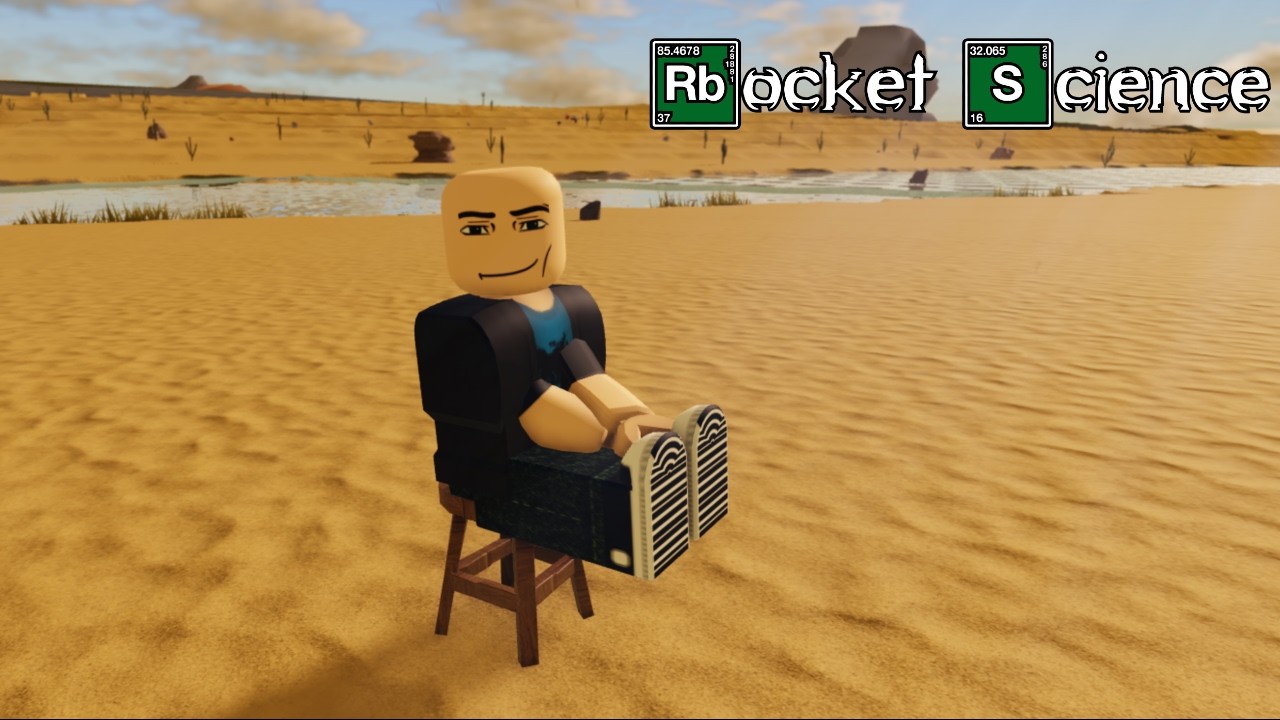 Discovering Rocket Science in Roblox a Desrt