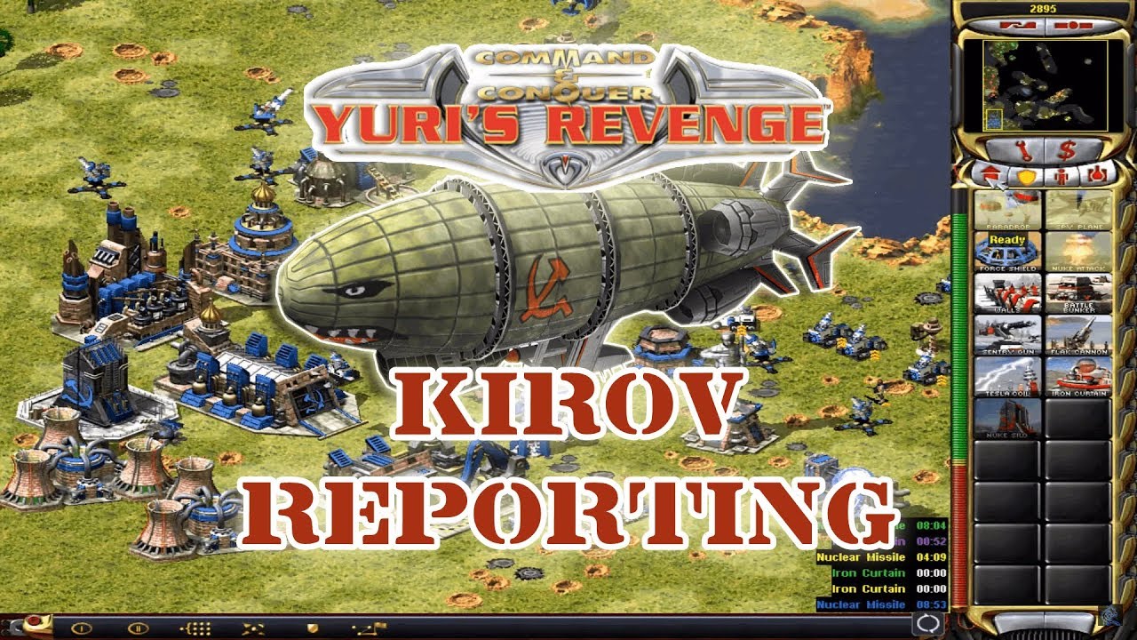 Red Alert 2 - 7v1 brutal enemies - Kirov reporting style