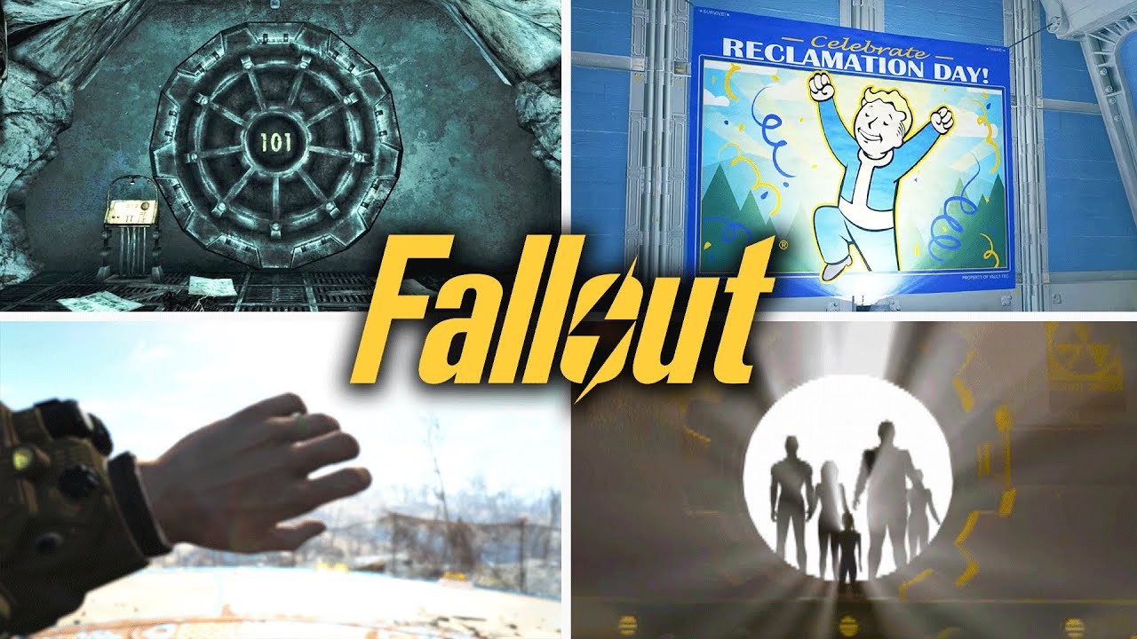 Leaving the Vault in All Fallout Video Games
