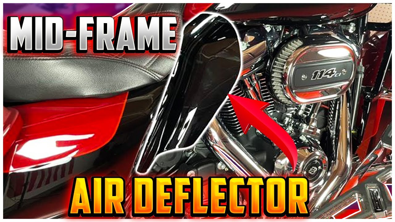 2021 Road glide mid frame air deflector install / Advanblack