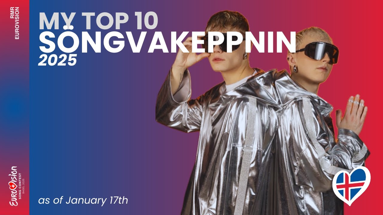 🇮🇸 | My Top 10: Söngvakeppnin 2025 | Iceland Eurovision 2025