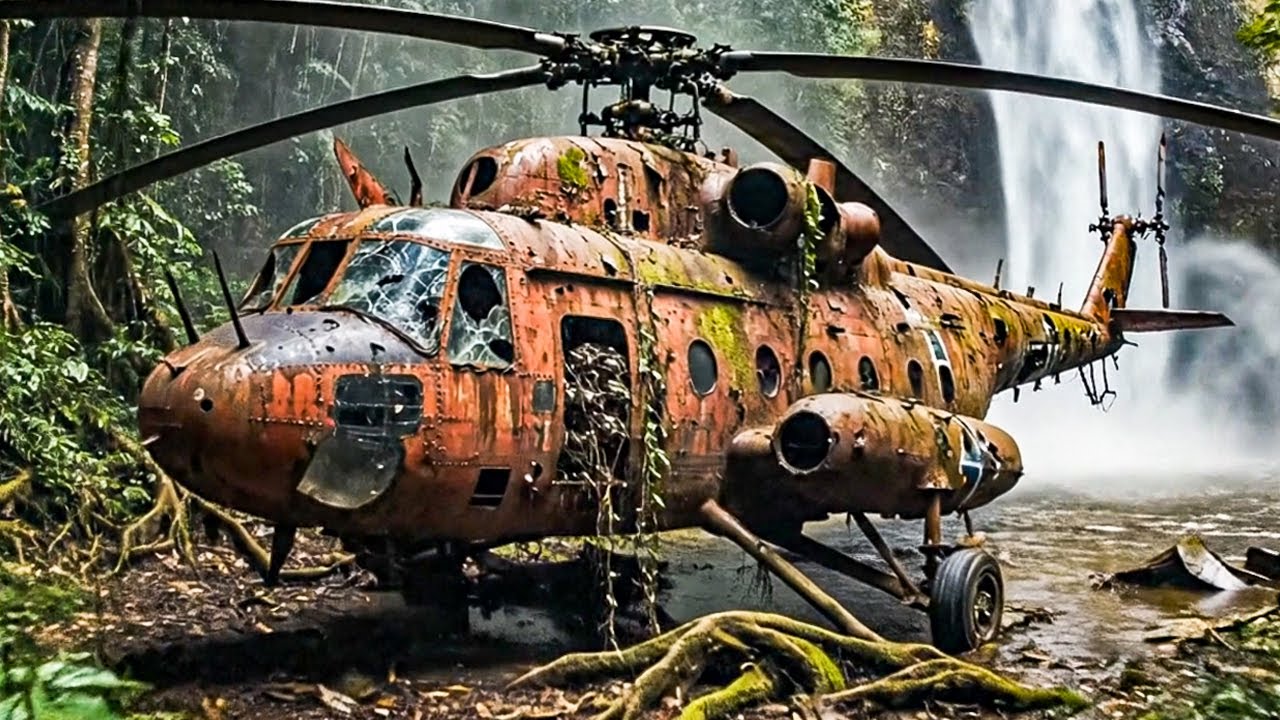 Unbelievable Abandoned in the Deep Jungle for Decades &mdash; Mil Mi-4 (NATO: Hound) Restored From Rust