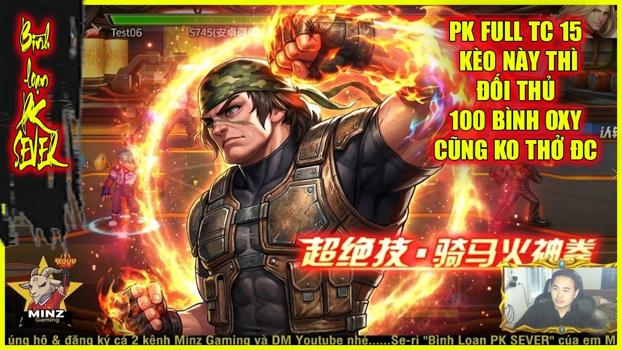 ღ KOF98UMOL ★ 【Комментарий】 PK FULL TC 15 - В этом матче даже противник со 100 кислородными трубк...