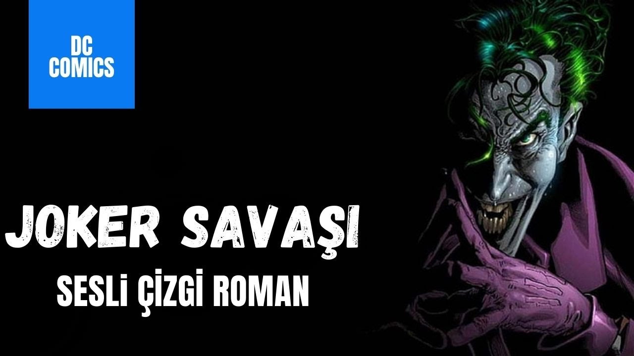 Sesli Çizgi Roman | DC Comics | Joker Savaşı Tam Macera