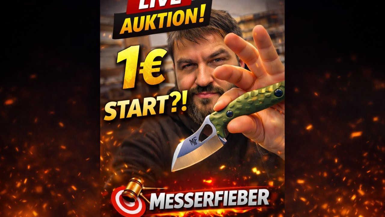 Messerfieber Live Bushcraft Messer Jagd und koch Messer und adere scharfe Sachen