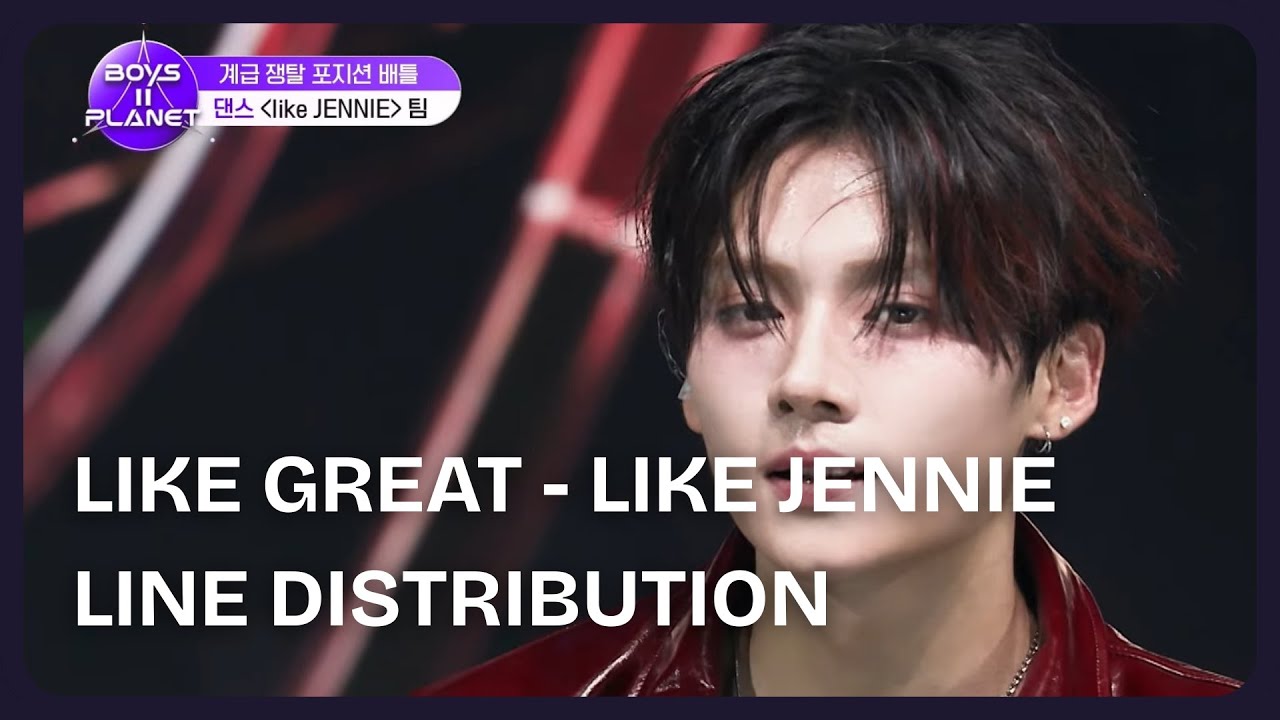 [B2P] LIKE GREAT - LIKE JENNIE by JENNIE | LINE DISTRIBUTION
