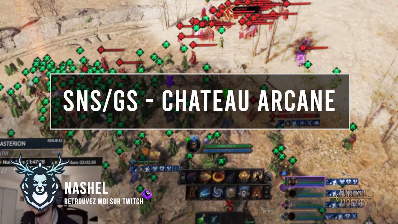 SNS / GS - Chateau Misslead - serveur Arcane | Throne & Liberty