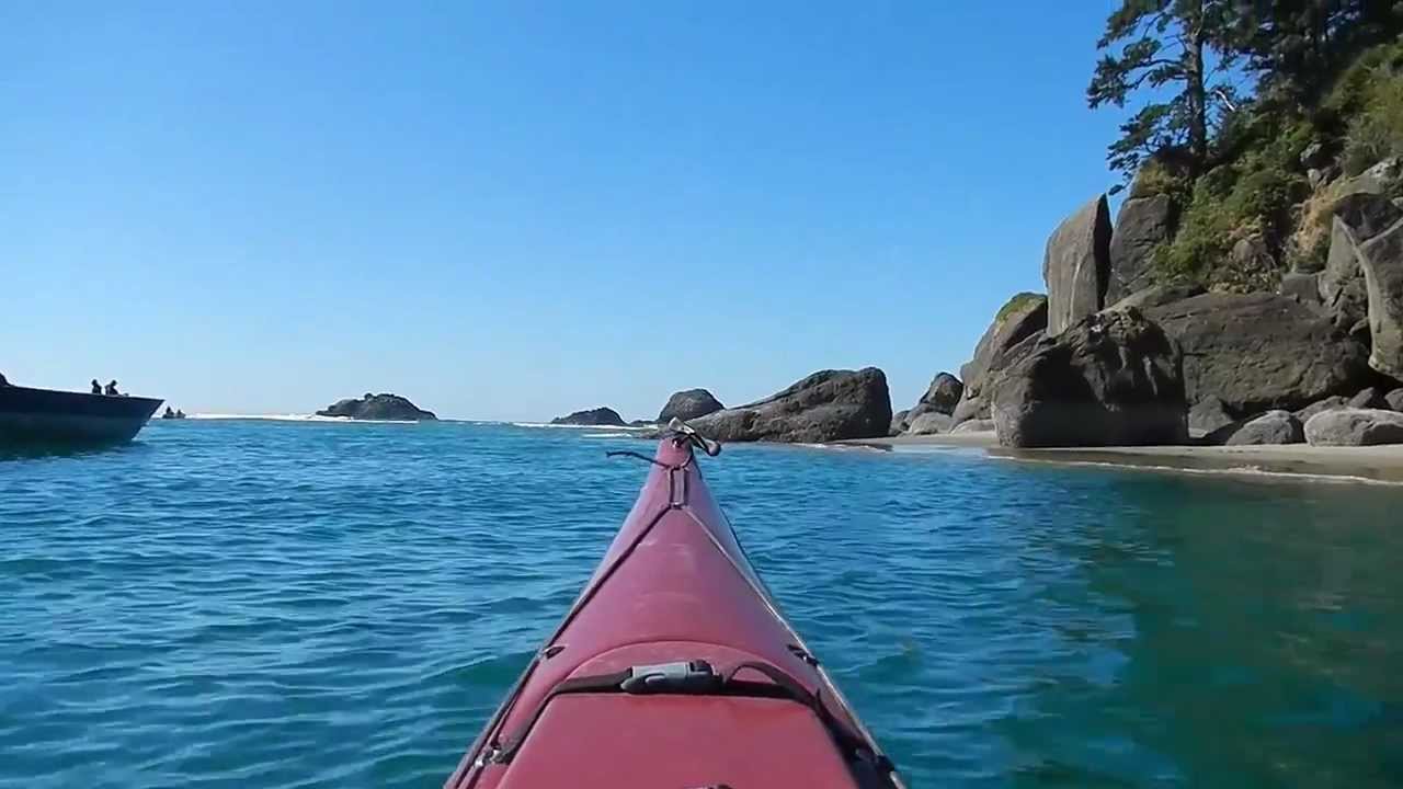 Kayaking Cascade Head, Oregon