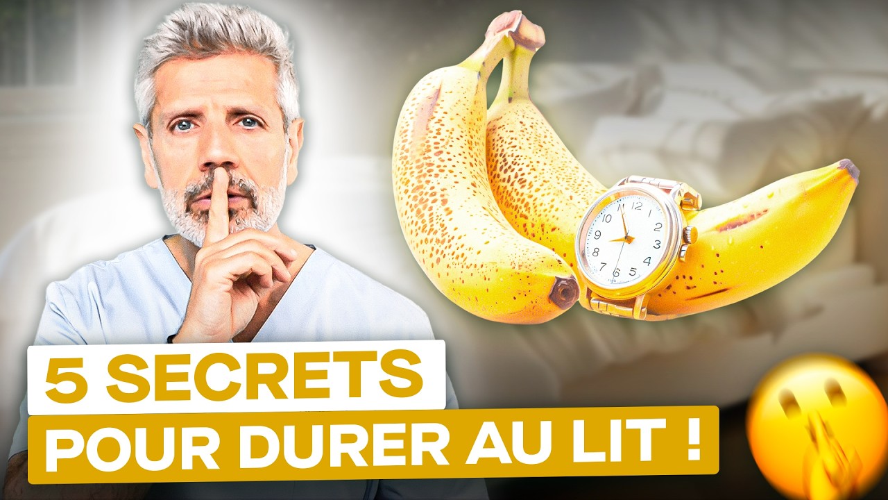 5 Secrets pour Tenir PLUS LONGTEMPS au Lit !