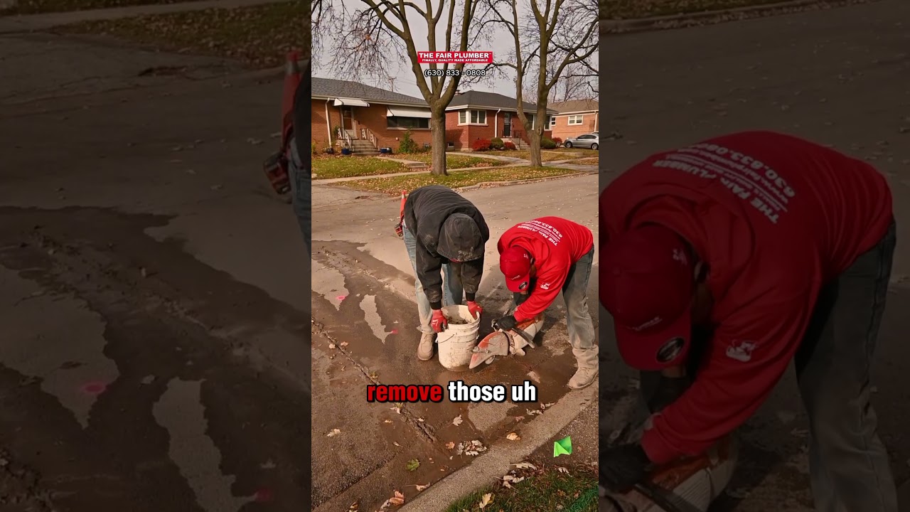 Main sewer Line Repair Part 1