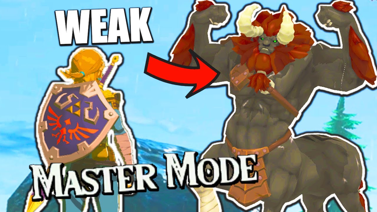 MASTER MODE IS TOO EASY In Zelda Breath of the Wild