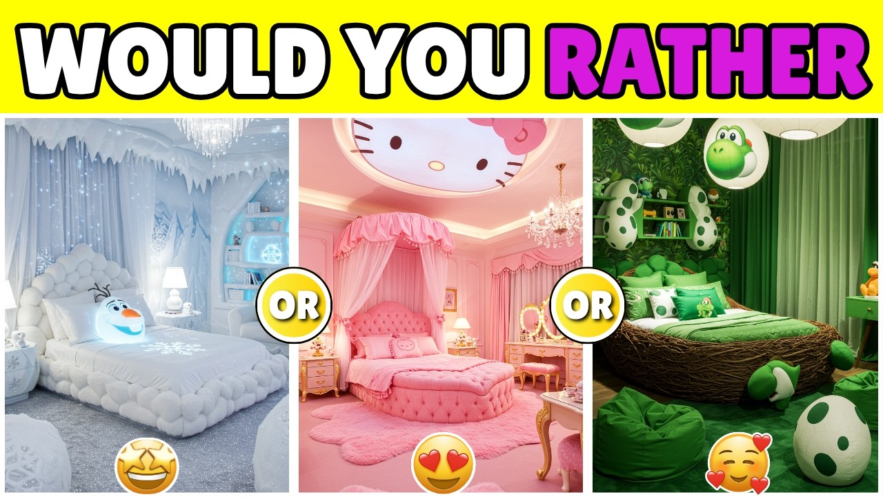 💛QUIZ GAME - Would You RATHER LUXURY Edition 13!🤑🏡💖
