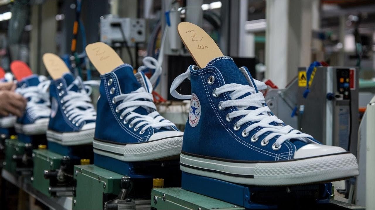 Как производятся кеды Converse? - Более 100 лет на рынке!