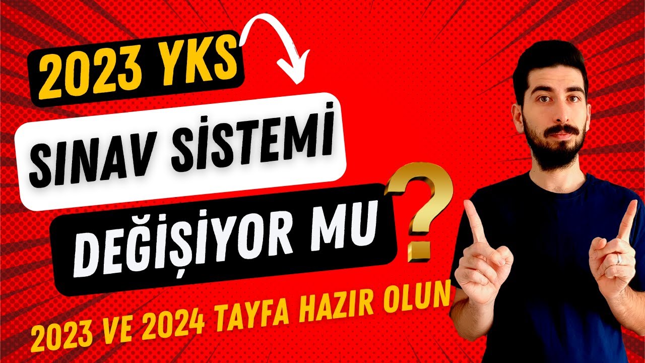 2023 YKS SİSTEMİ DEĞİŞİYOR ! | YKS Barajının Kalkmasındaki Asıl Sebep