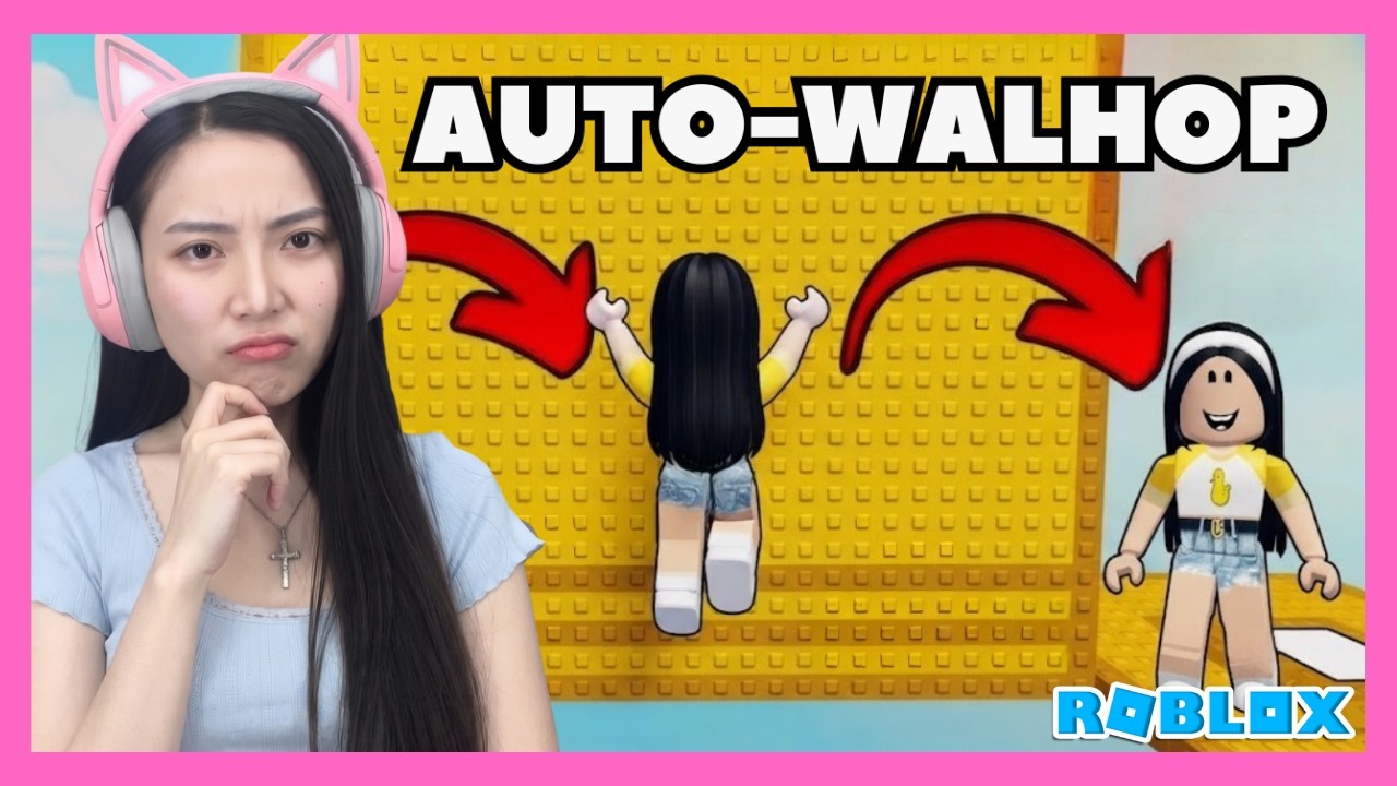Auto Wallhop Tower But Hard! - Roblox Indonesia