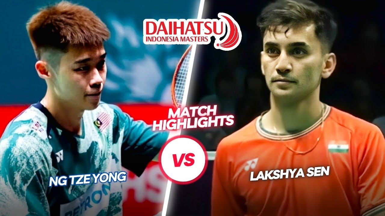 Amazing‼️‼️Ng Tze Yong (MAS) vs Lakshya Sen (IND)‼️‼️Daihatsu Indonesia Masters 2023