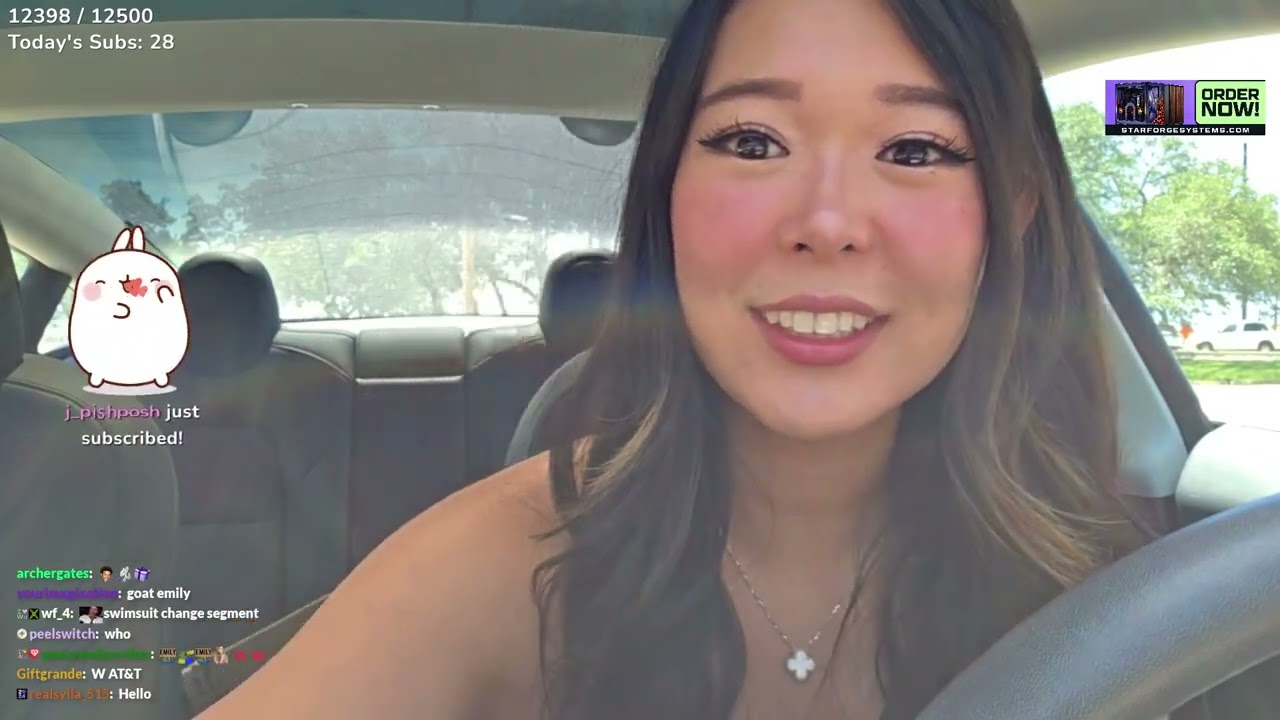 [30 07 2025] ExtraEmily   ROADTRIP TO AMP POOL PARTY W  @MAYA @CINNA ⭐️ GETTING READY TO SWIM!! ⭐️