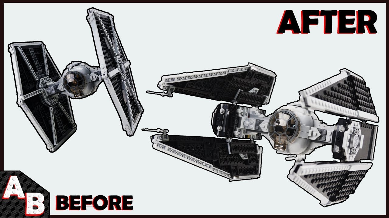 The BEST Way How to CONVERT the SOLO Tie Fighter into an Interceptor (NO extra pieces) 75211