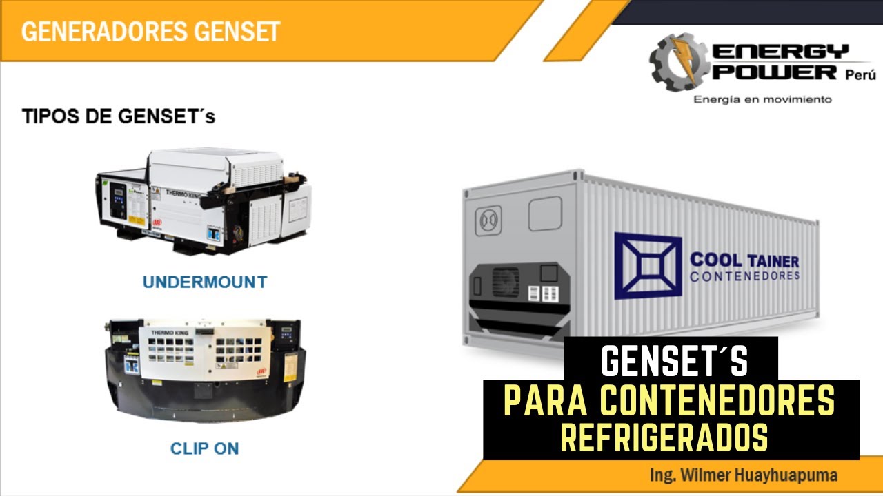 GENERADORES GENSET PARA CONTENEDORES REFRIGERADOS