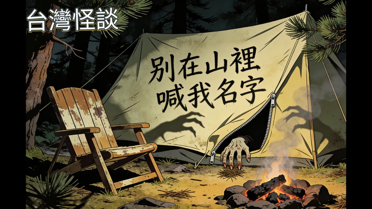 禁語：別在山裡叫我名字！！ #台灣怪談 #睡前故事 #民間故事