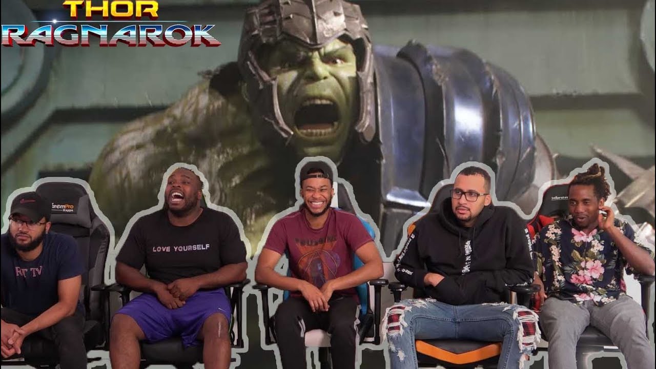 Thor: Ragnarok - Thor vs Hulk - Full Fight Scene REACTION!!