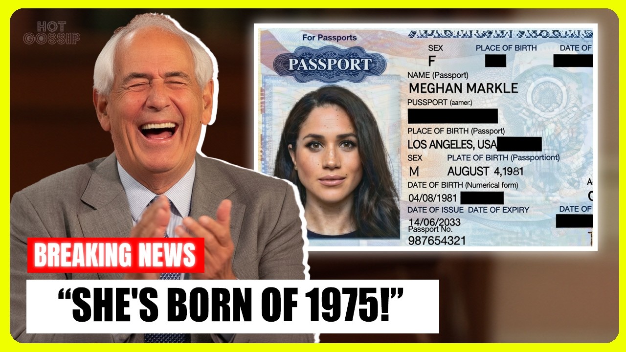 Meghan Markle PANICS After Tom Bower Documents REVEAL Her Hidden Birth Year