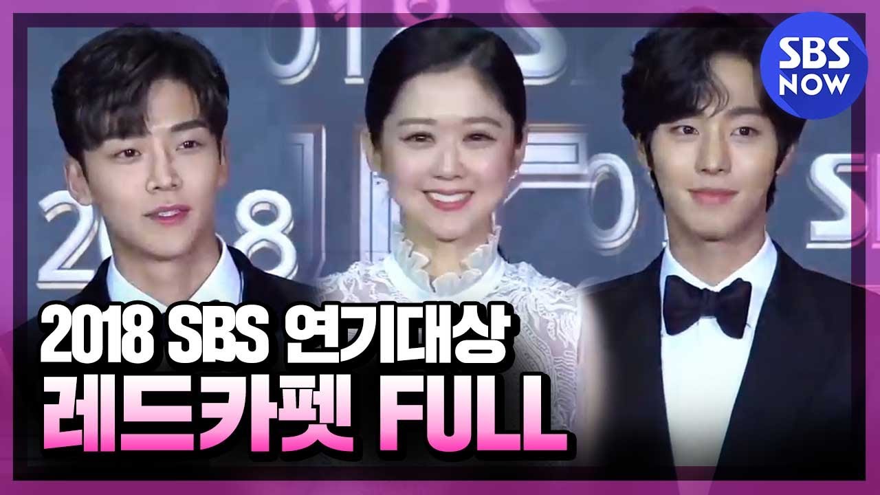 [2018 연기대상] 레드카펫 라이브 (LIVE) / 2018 SBS Drama Awards Red Carpet Live