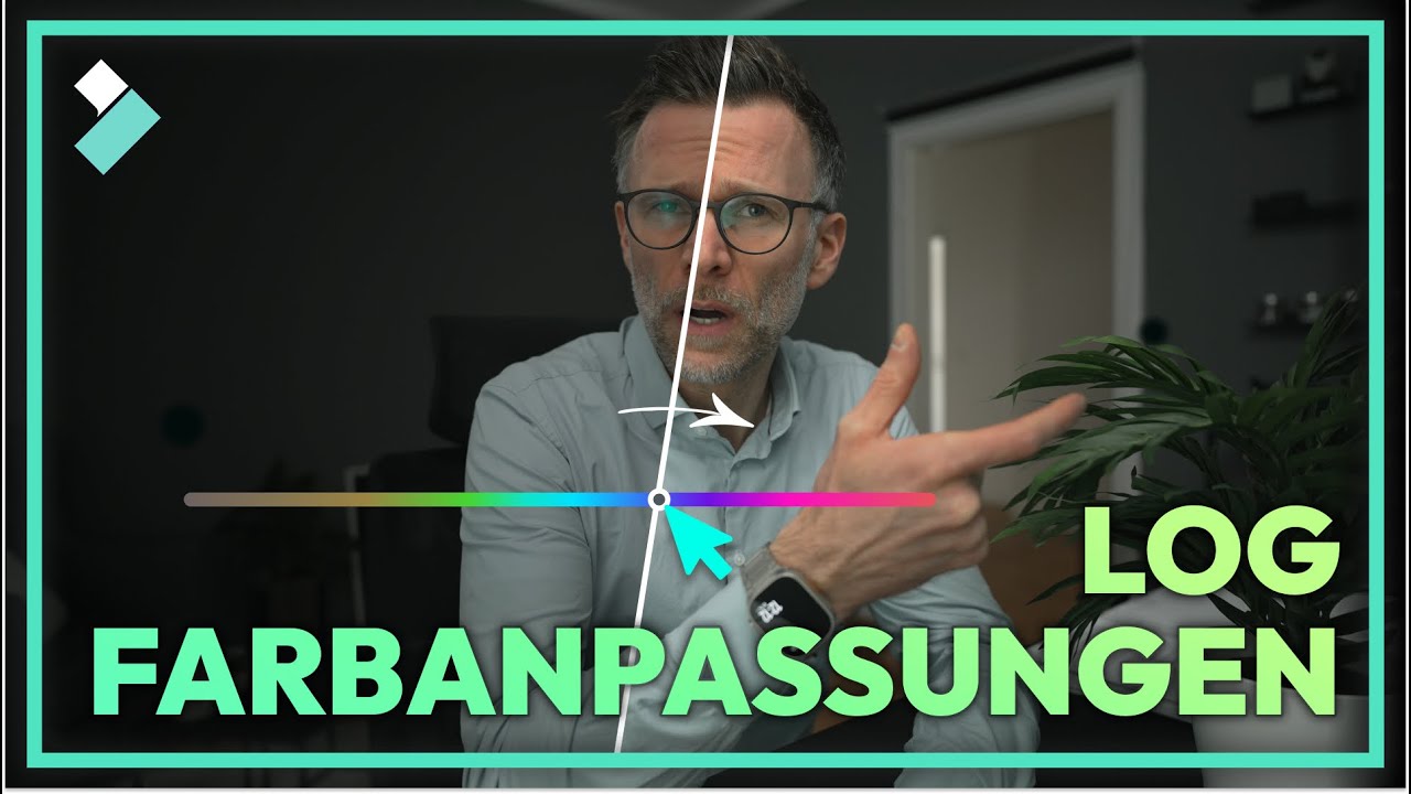 LOG Farbanpassungen | Wondershare Filmora Tutorial