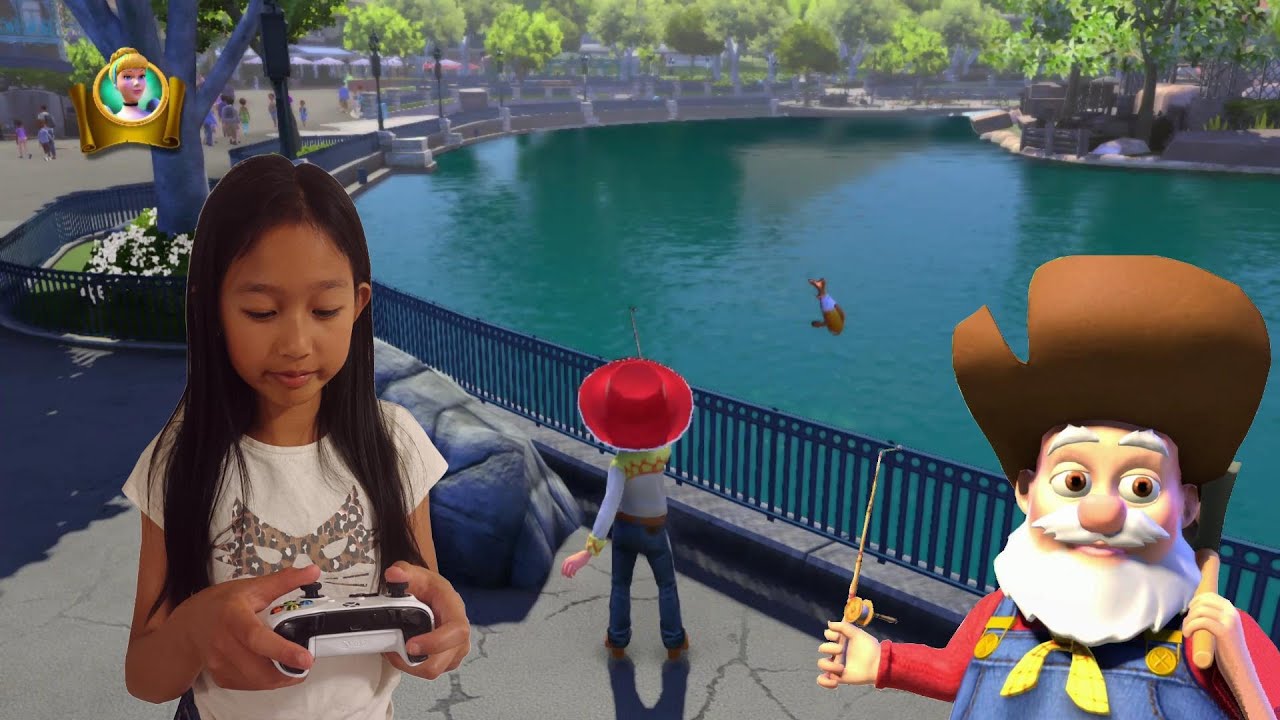 Disneyland Adventures: Frontierland Fishing Spots (Frontierland Fishing Rod Secret)