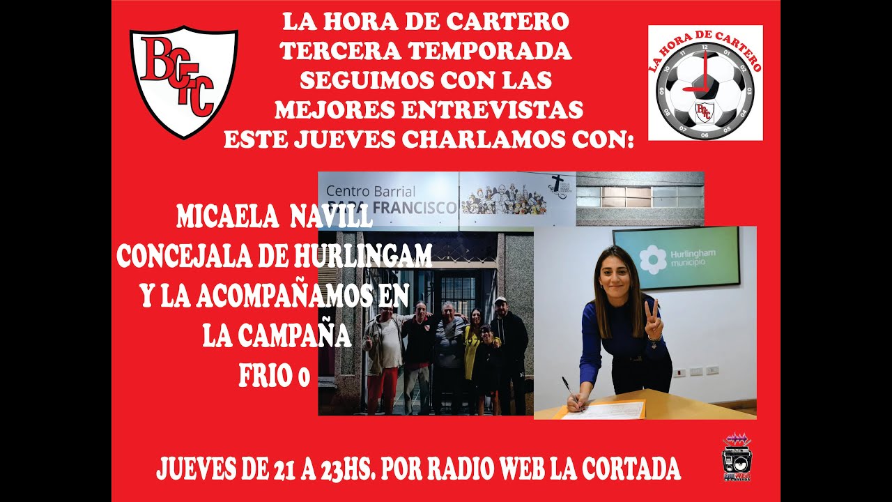 Entrevista a Micaela Navill Concejala de Hurlingham e impulsora de la campa&ntilde;a 