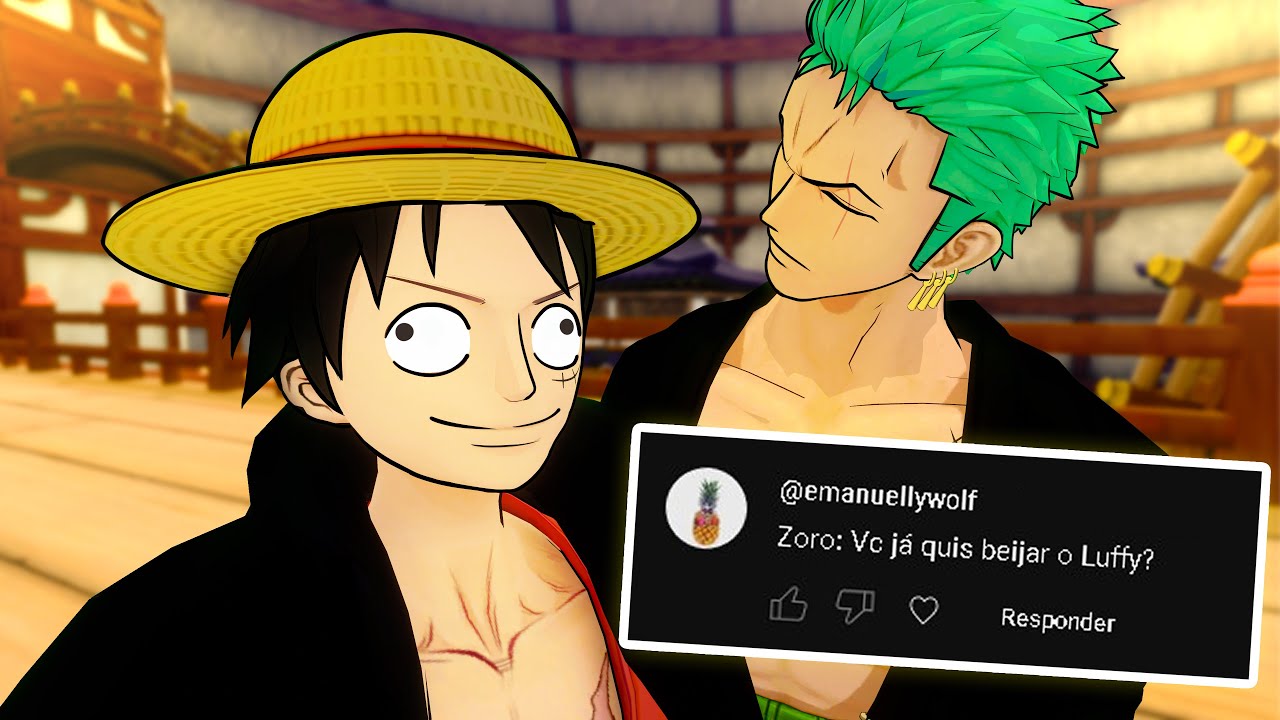 Luffy VAI BEIJAR o Zoro? | Luffy e Zoro RESPONDEM no One Piece Vr