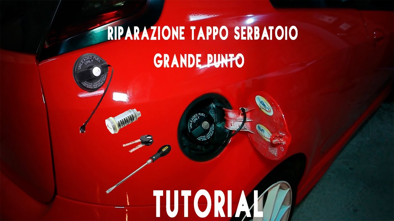 riparazione tappo serbatoio Grande Punto