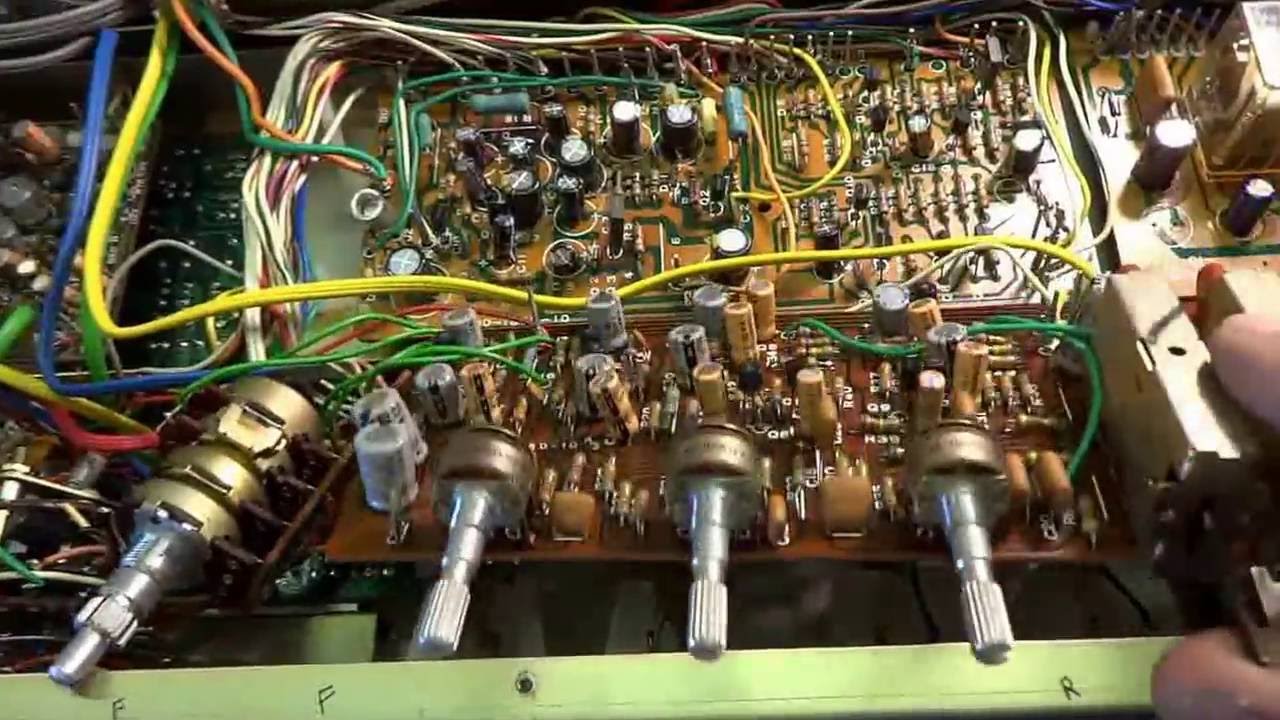 Kenwood KR 9600 Repair, recap and upgrade