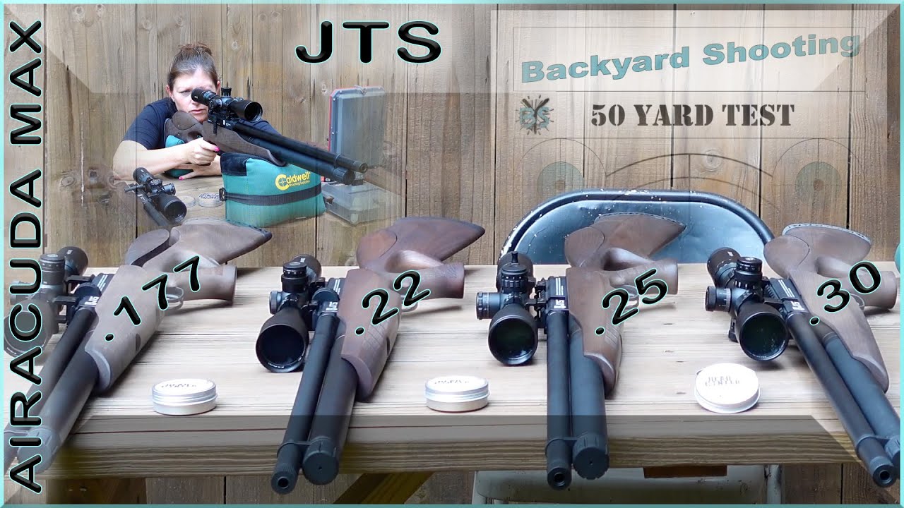@JTSAirguns Airacuda Max — разные калибры на одной платформе — @Backyard_ShootingAA