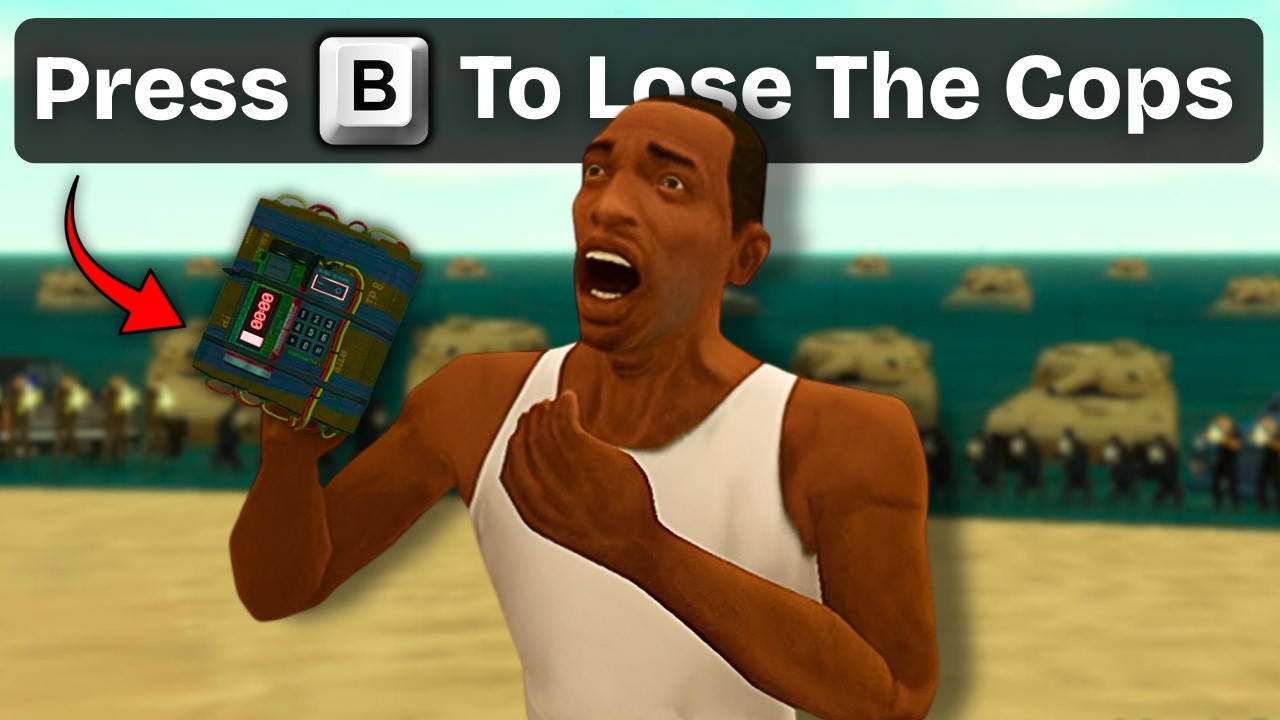 Самый быстрый способ скрыться от полиции в любой игре GTA.