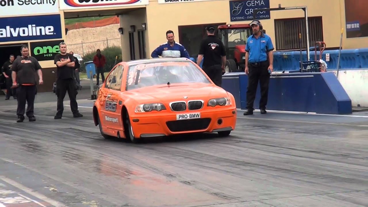 BMW (PRO-BMW) RUNS 6.8@201mph PRIVATE TEST HIRE