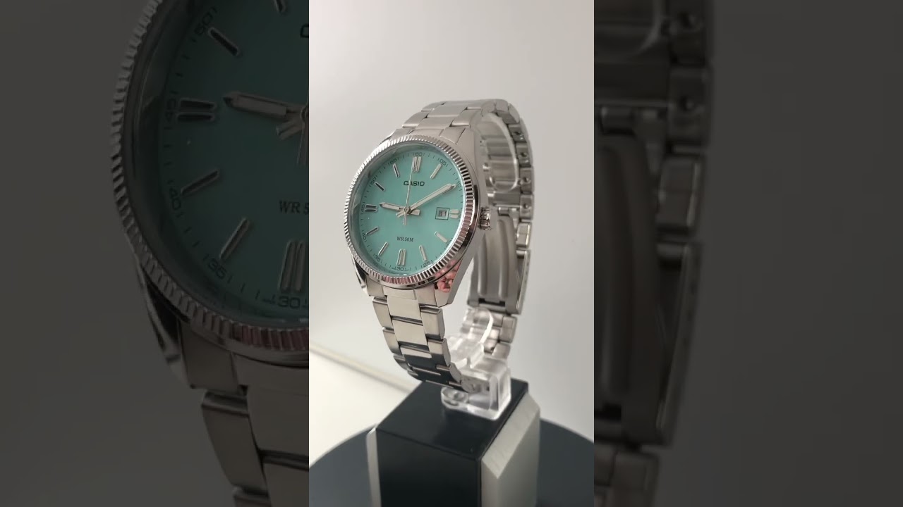 Casio watch MTP-1302PD-2A2VEF Tiffany blue #casio #tiffany #watch
