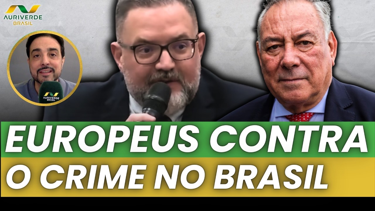 Eurodeputados participam de comissão de combate ao crime organizado