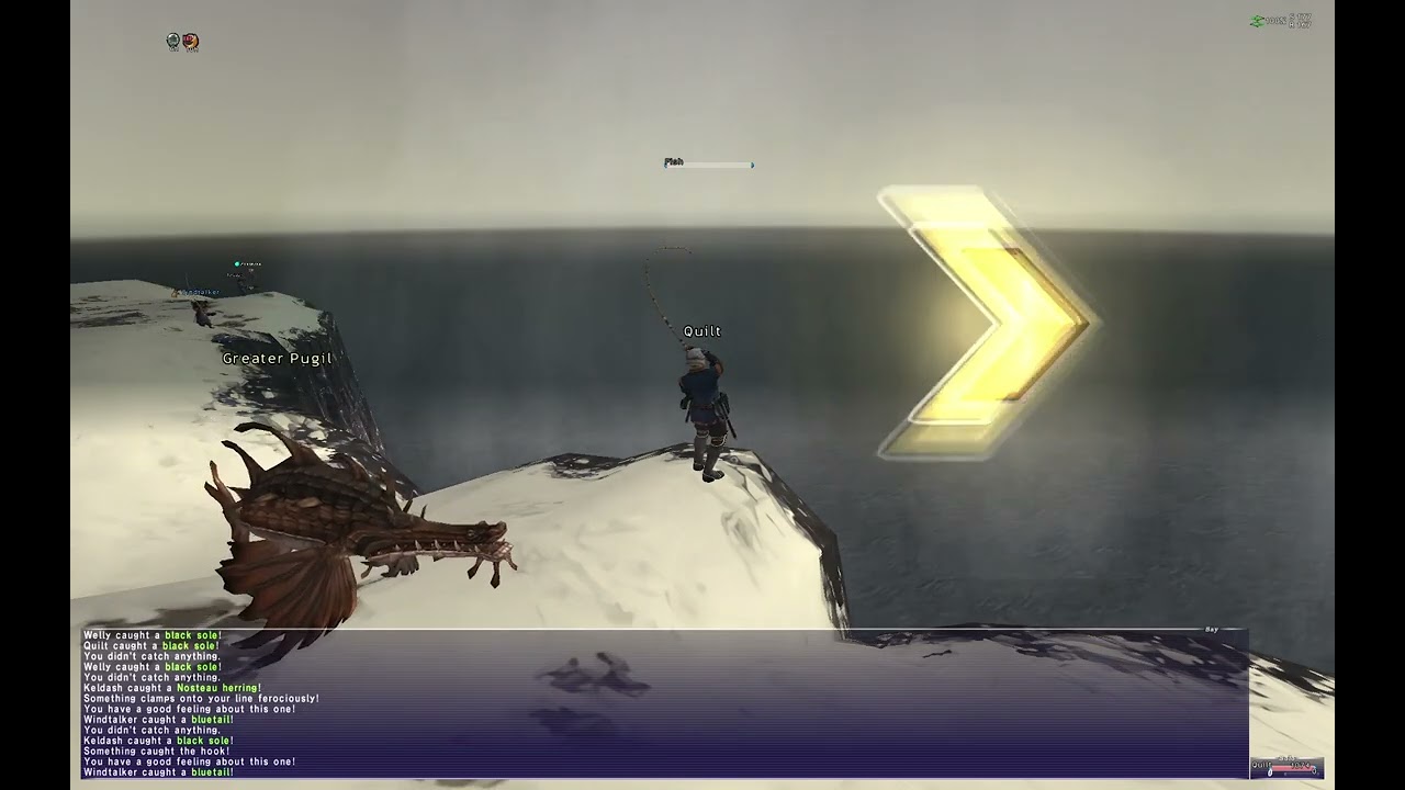 HorizonXI - Chill Fishing Session - Qufim Island - FFXI Classic ASMR - No Commentary