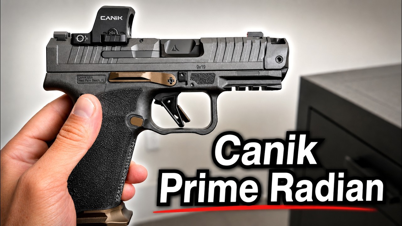 Canik Prime Radian &mdash; пластиковый пистолет, из которого приятно стрелять (первые впечатления и обзор)