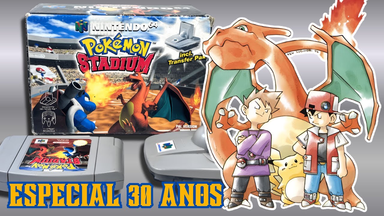 Zerando Stadium Try Hard com meu time do Pokémon Red (Elite 4 e CUP level 100) - Especial 30 anos #1