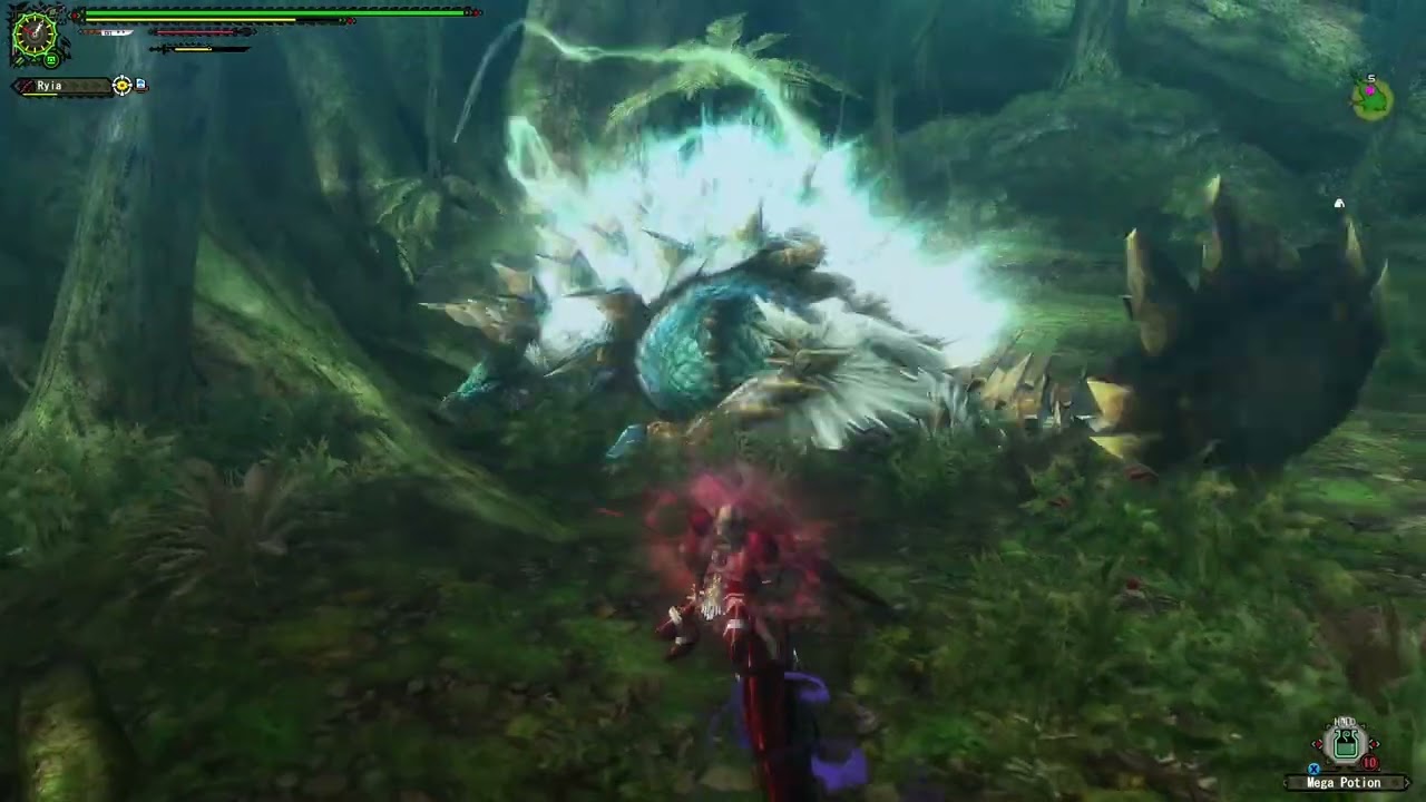 [MHFZZ] G Rank Exotic Zinogre w/ extreme longsword