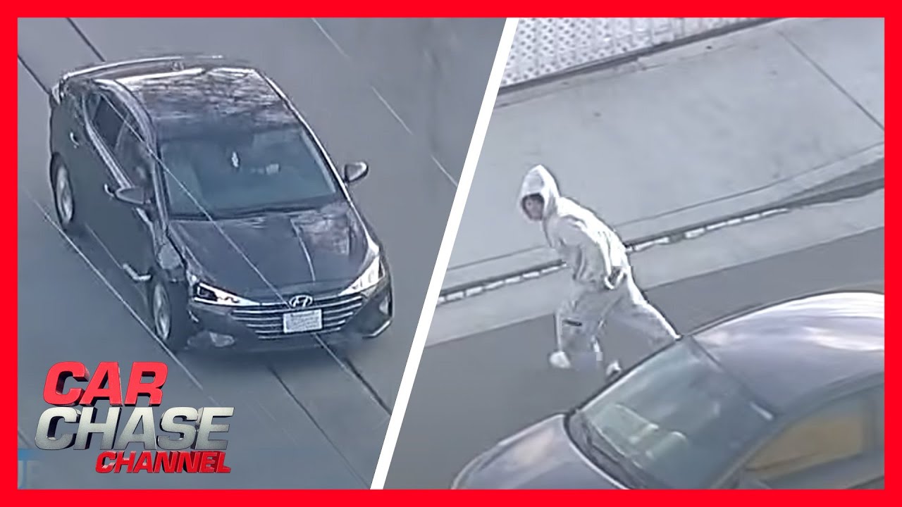 Full Chase: Three juveniles in a stolen car lead police on a high-speed chase | Car Chase Channel