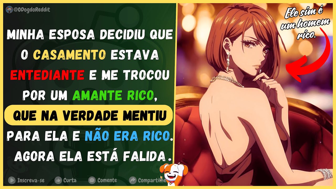 Esposa decidiu que o casamento estava entediante e me trocou pelo amante rico. Mas na verdade ele...