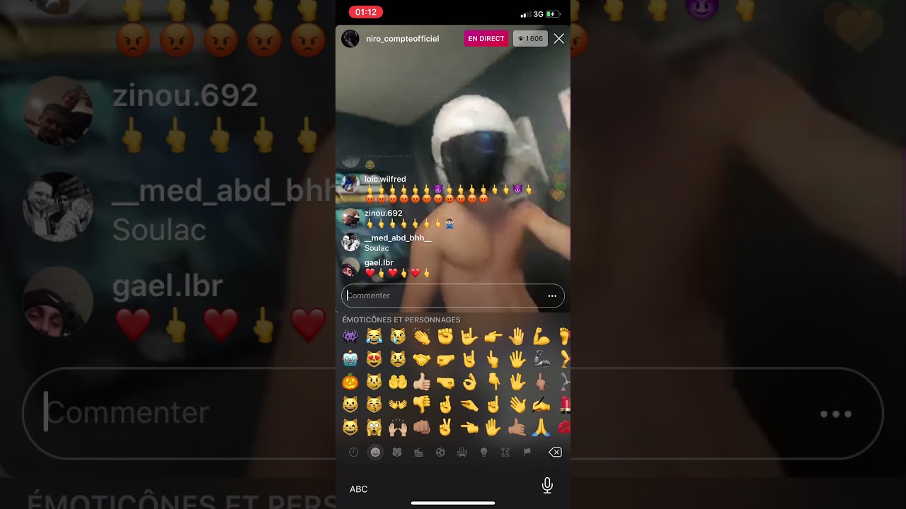 Niro exclu du live ( partie 2 )